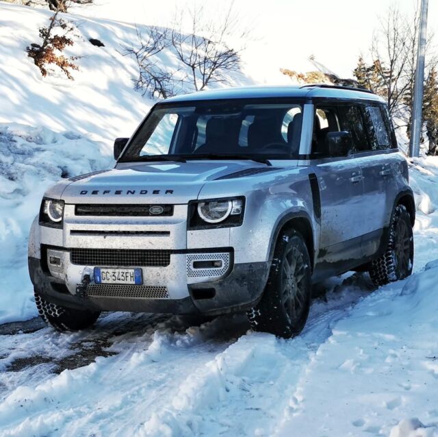Test drive nuovo Defender #landrover #landroverdefender #testdrive #offroad #snow